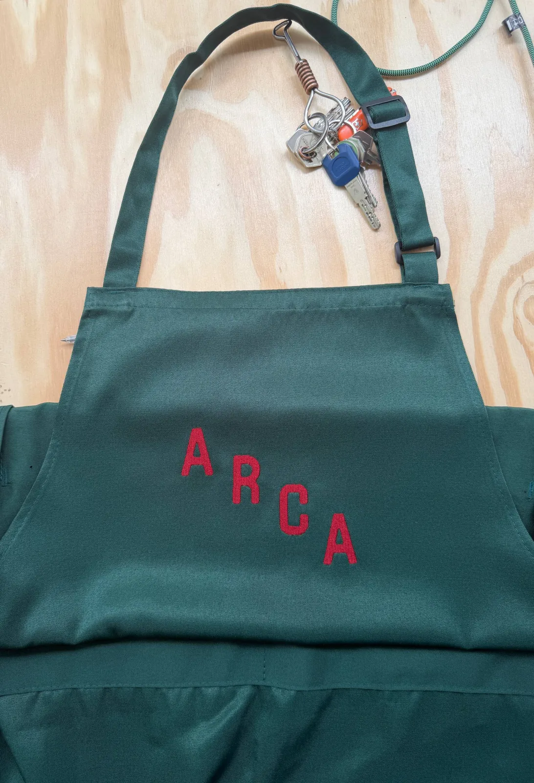 Arca — Embroidered apron