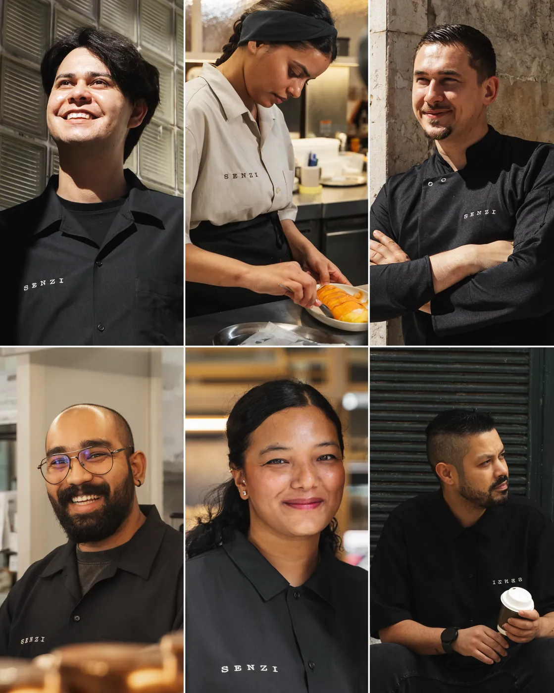Senzi — On the floor — staff in SENZI