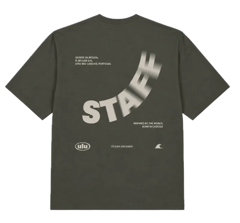 .ulu — Screen printing on Staff uniform